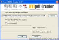 Free HTI PDF Creator screenshot